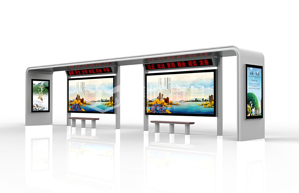 公交候車亭制造廠家 公交候車亭制造廠家