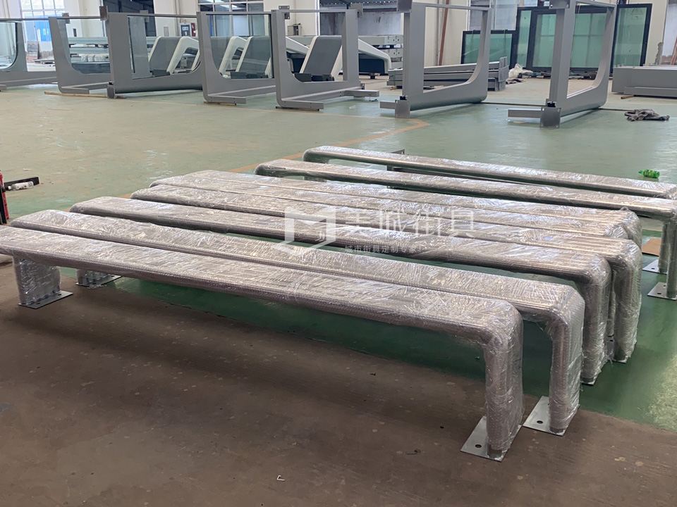 公交站臺(tái)候車亭發(fā)貨圖