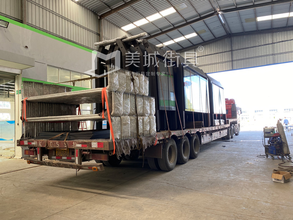 2022.9.30美城街具供應咸陽第三車候車亭發(fā)貨記錄 2022.9.30美城街具供應咸陽第三車候車亭發(fā)貨記錄