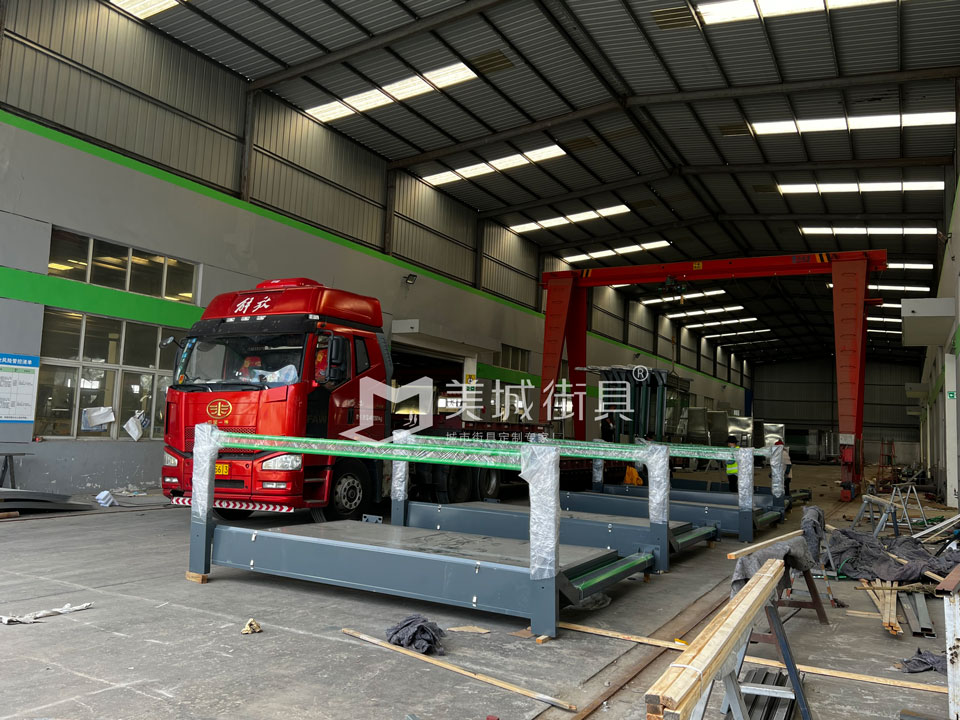 2022.10.14美城街具供應(yīng)南京第二車(chē)候車(chē)亭發(fā)貨記錄